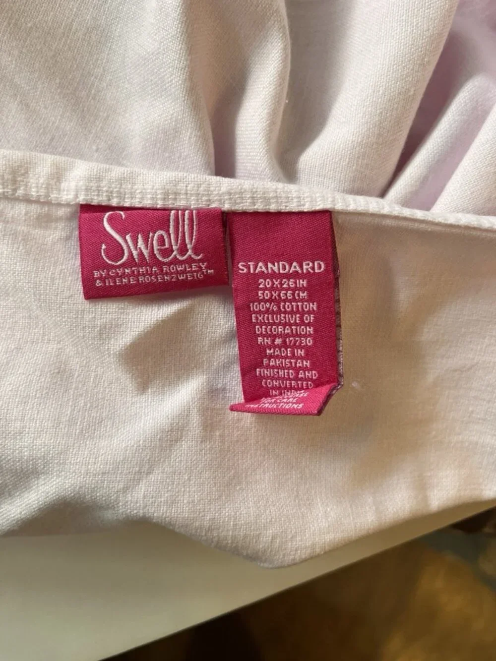Swell Cynthia Rowley Cotton Full/Queen Duvet Set Cover Shams 3D BUTTERFLY PINK